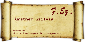 Fürstner Szilvia névjegykártya